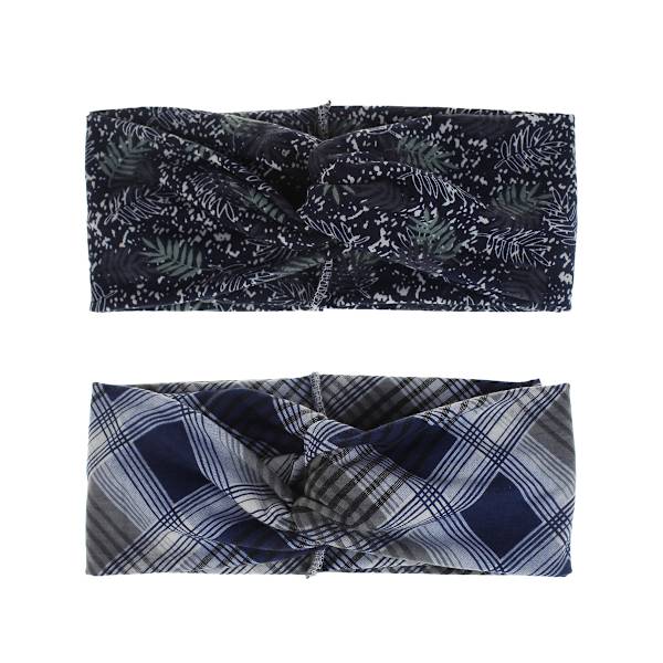 Boho Hodebånd Brede Knyttede Hårbånd Elastisk Turban Hodebånd