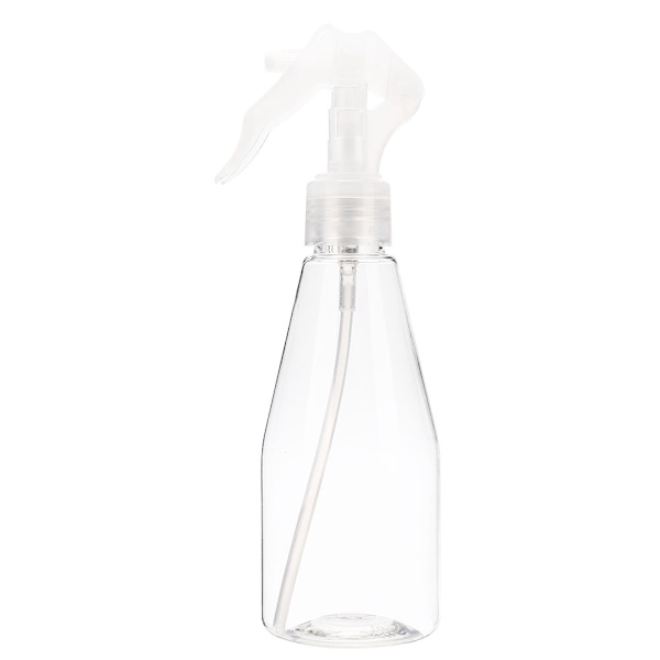 Mini 200ml Plastflaska Transparent Bärbar Makeup Sprayflaska Behållare Tillbehör
