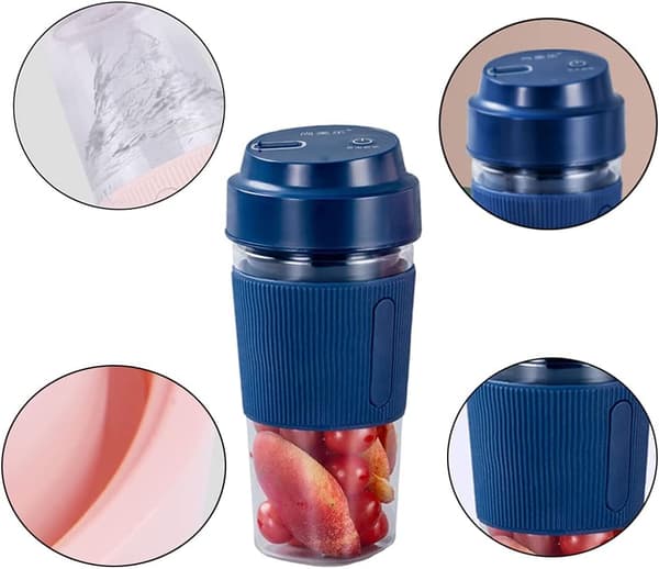 Bærbar Blender Kop, USB Juicer Elektrisk Blender, USB Juice Blen