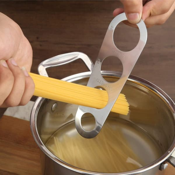 4-hulls Spaghetti Måleverktøy i Rustfritt Stål for Spaghetti Pasta