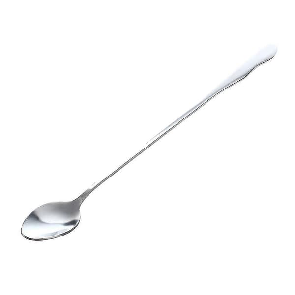 10\" Rustfritt Stål Bestikk Langt Skaft Scoop Teskje