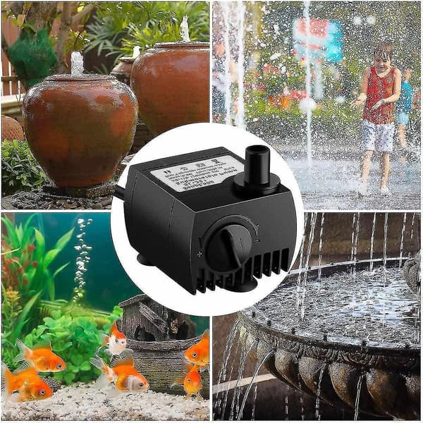 48gph [180l/h] 3W extremt tyst vattenpump