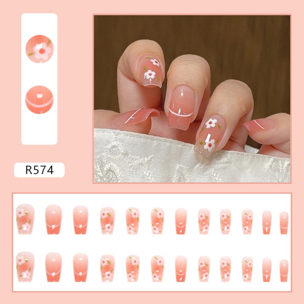 Joefnel Press on Nails  Europeiska falska naglar Press on Nails UV