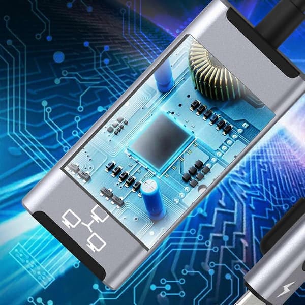 10/100 Mbps Lightning til RJ45 Ethernet-nettverksadapter LAN-omformerkabel med 20W PD-ladekabel for iOS
