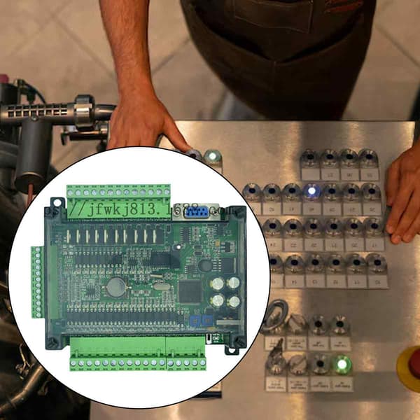 PLC industriel kontroltavle FX3U-24MR høj hastighed med analog stm32 programmerbar controller FX3U-24MT FX3U-24MT