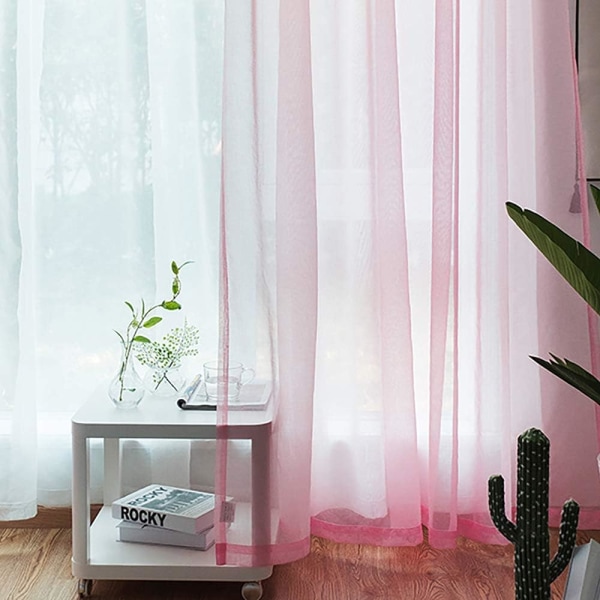 Transparente Gardiner til Stuen med Stanglomme
