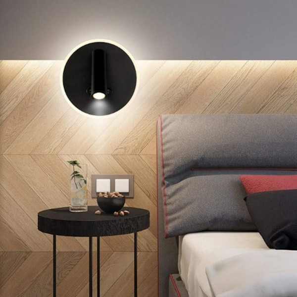 Satin Pulverlackerad LED-lampa, Ytmonterad Vägg- eller Takarmatur med Sprutgjuten TIR-optik för Förbättrat Ljusmönster
