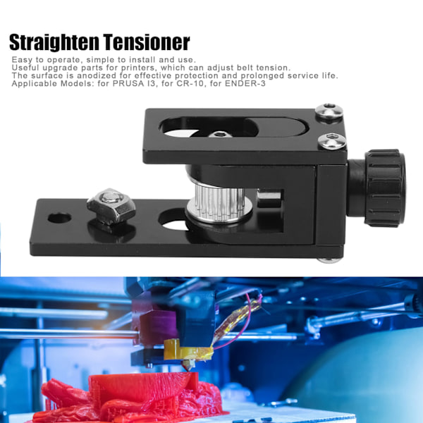 2020 Profiler X-akse Synkron Rem Stræk Rettens Spændingsapparat til PRUSA I3 3D Printer