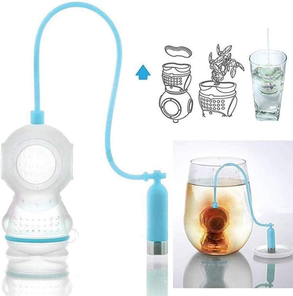 Te-infuser Innovativ Dykare Form miljövänlig mat