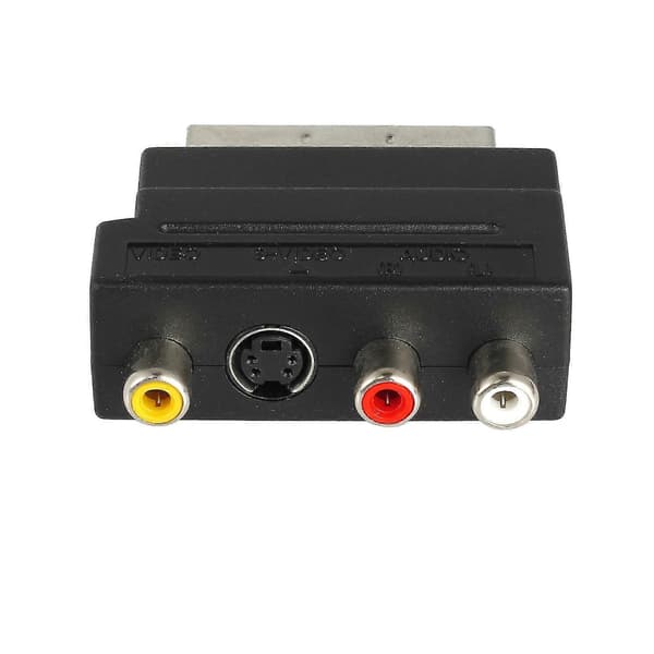 Usb2.0 Vhs Dvd-muunnin Audio Video Capture Kit Scart Rca-kaapeli Win10:lle