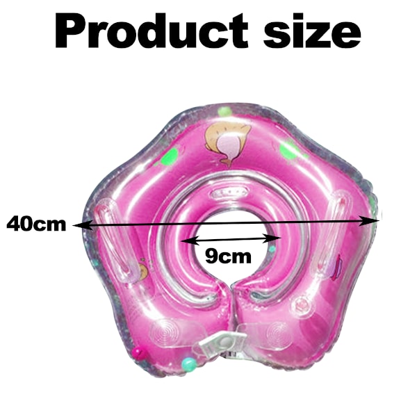 Simtränare för spädbarn, miljövänliga uppblåsbara poolleksaker i PVC för småbarn med tecknad design, säkerhetsfokuserad design för 6-36 månader gamla