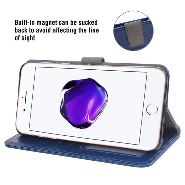 iPhone7/7S Mobilskal för iPhone-skal, iPhone-skal, läderfodral med flipskydd för iPhone-skal