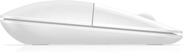 Vit, trådlös mus (1200 dpi, blå LED-teknik, USB-port, 1
