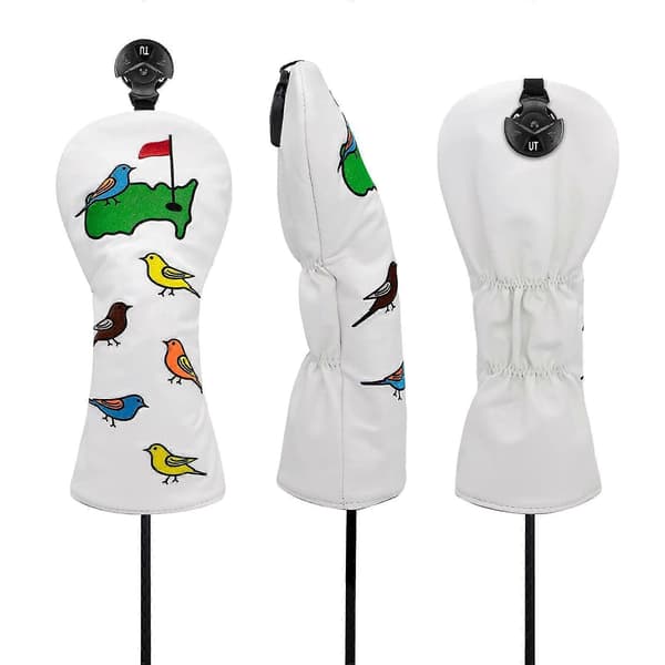 Golfkølle Covers Til Driver, Fairway, Hybrider - Golf Driver Headcover/Golf Fairway Wood/Hybrid Kølle Til