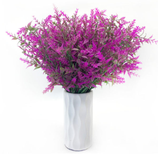 8 Buketter Konstgjorda Blommor Utomhus UV-Resistenta Falska Blommor