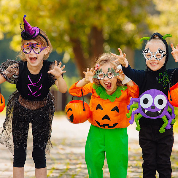 12 stk Halloween Briller - Leketøysbriller