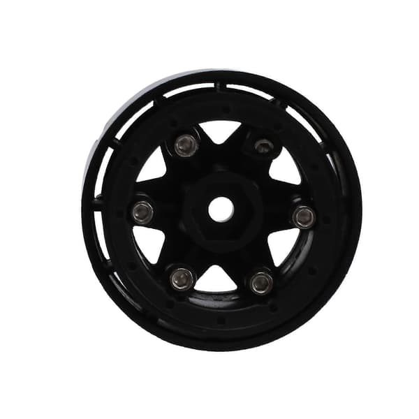 Plast 1.0 Beadlock Fälghubb För 1/24 Rc Crawler Bil Axial Scx24 Deadbolt C10 Gladiator