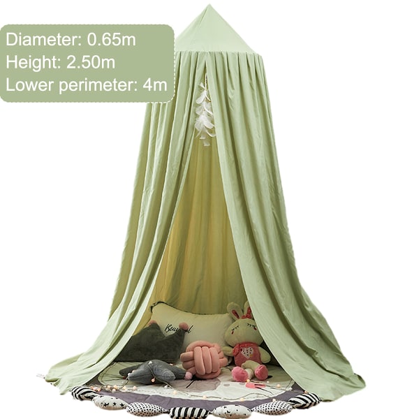 Sänghimmel för flickor, mjuk prinsesshimmel för flickors säng,