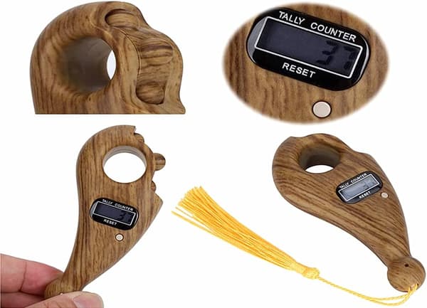 3 stk. Digital Perleteller, Buddha Perleteller, Digital Fingerteller