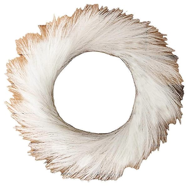 Faux Pampasgresskrans For R - 24 tommer Høstkrans Med 11 tommer Indre Ring