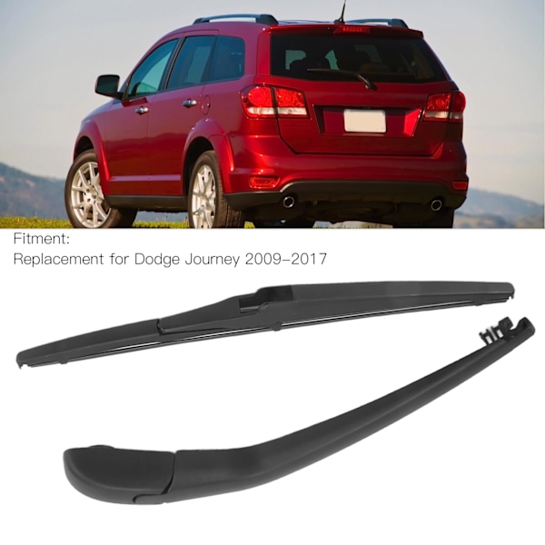 Bagagerudeviskerarm Blad Sort 68040371AA Udskiftning til Dodge Journey 2009‑2017