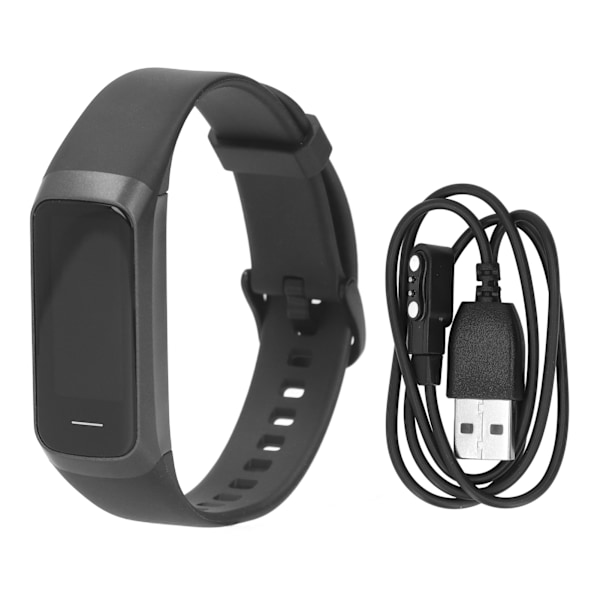 Smartwatch Armband 1,1 tum AMOLED Färgstark Stor Skärm Smart Band HD-fonter Puls Sömnklocka