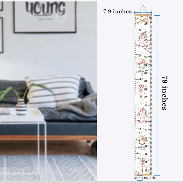 Tillväxtdiagram för barn Avtagbar längddiagram för barn Baby Growt