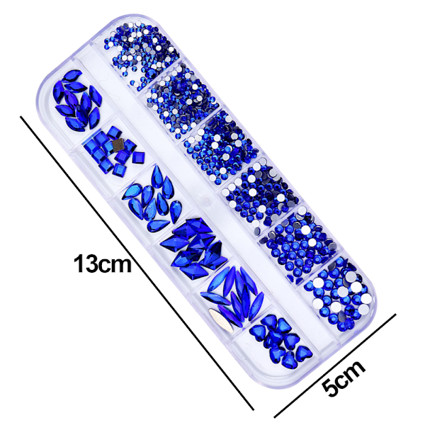 Negle Rhinestones Krystaller Stene Multiforme Størrelser Negleperler, til Negle DIY Håndværk Smykker