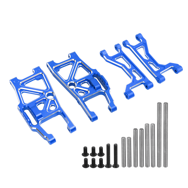 Aluminiumlegering Främre Bakre Övre Nedre Fjädringsarmar för Traxxas 1/10 MAXX 2.0 RC Bil Mörkblå