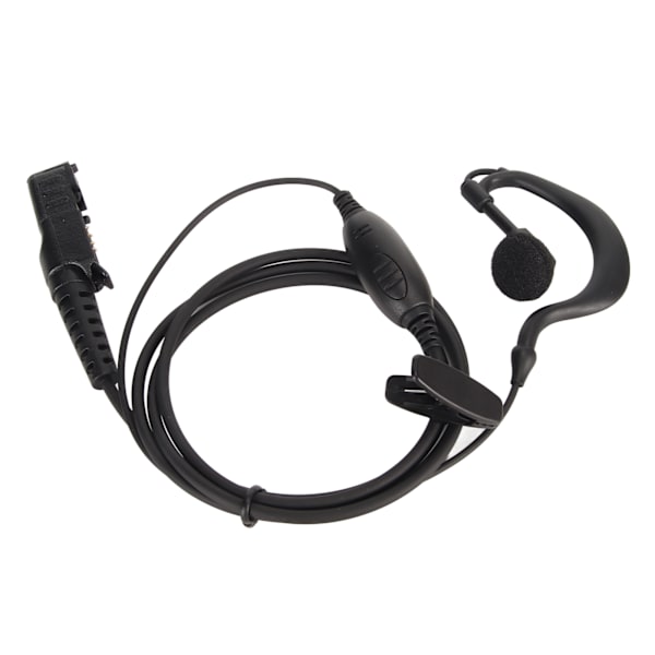 G-formad öronmussla med inbyggd PTT-mikrofon för Motorola XIR P6600 P6620 E8608 E8668 MTP3100 3150 XPR3300