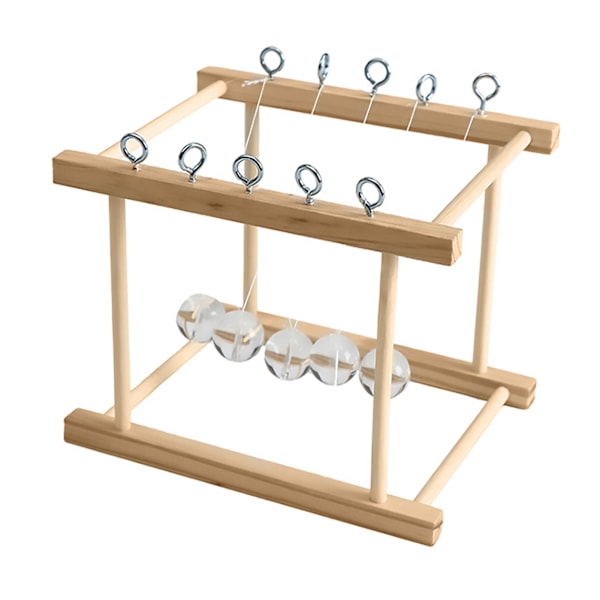 Newtons Vugge DIY Vitenskapseksperiment Leke for Barn Utdanningsintelligensutviklende Leke