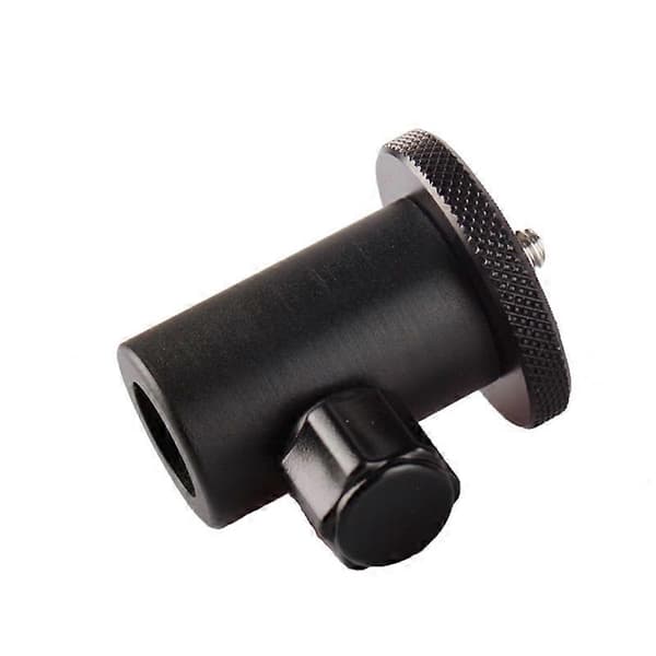 Aluminium 1/4 skrue kulehode blitslys stativadapterbrakett for DSLR-kamera