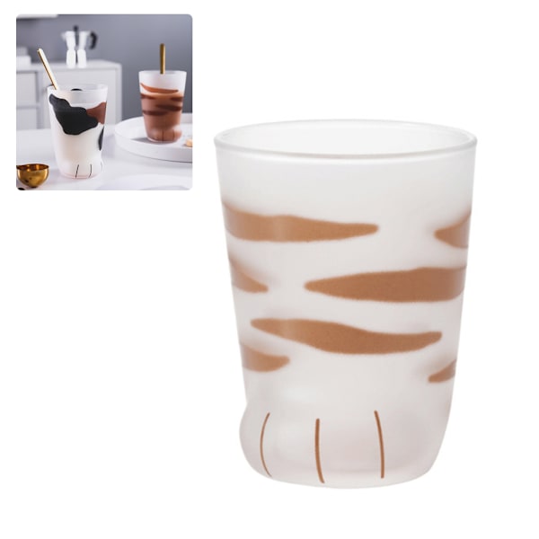 1 stk Sød Kattepote Glas Tigerpote Kop Kontor Kaffe Kop Morgenmad Mælk Glas Kop