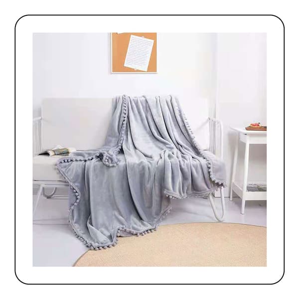 Flanellpledd, dusker, koselig pledd, sofapledd - fleecepledd til sofa, mykt og varmt pledd, fluffy, som sofapledd, sofapledd