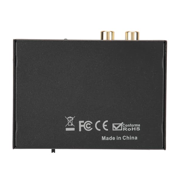 HDMI Audio Extractor HDMI til HDMI SPDIF Optisk til RCA L/R Audio Adapter 100‑240V EU Stik