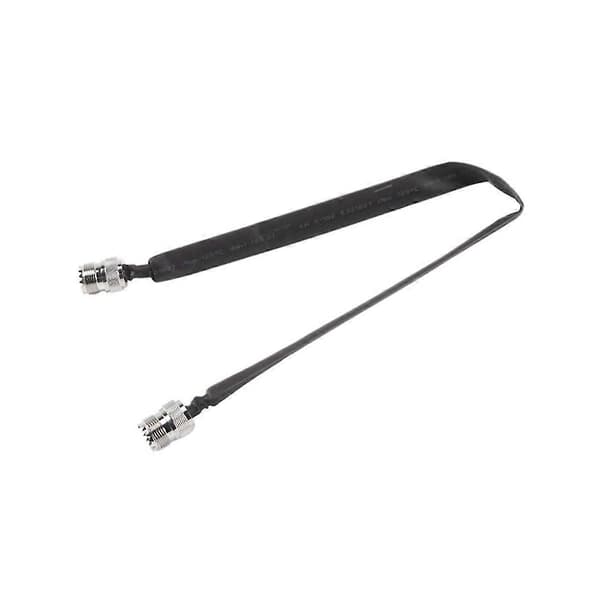 2kpl Litteä RF Koaksiaalikaapeli Ovesta/Läpi So239 Uhf Naaras - Uhf Naaras 50 Ohm Rf Pigtail Exte