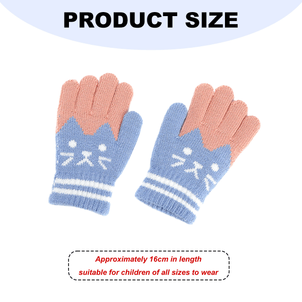 Children's winter gloves all refers to knitted gloves warm