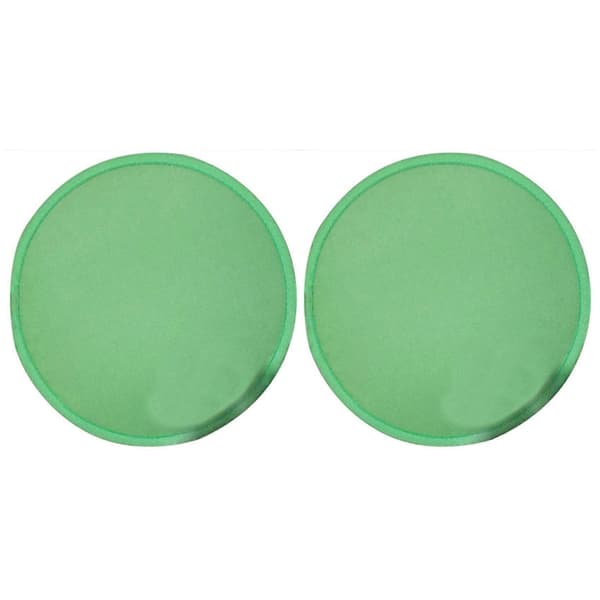 2x Taitettava Pyöreä Tuuletin - vihreä