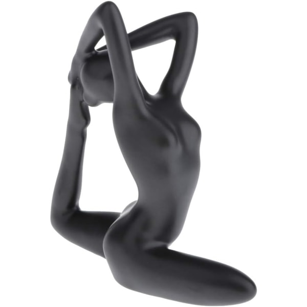 Statyer Skulpturer, Fille de Céramique Figurines Yoga Abstraite