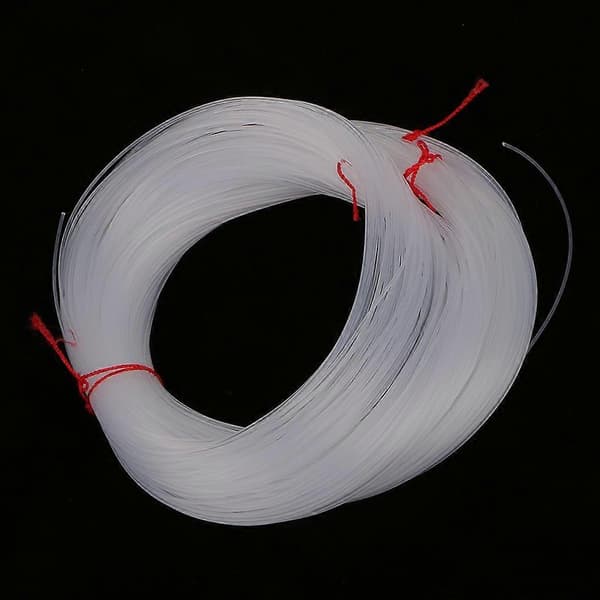 100 meter genomskinlig nylontråd 1 mm diameter för båtfiske/kastfiske och krokbindning
