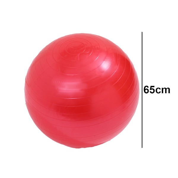 Träningsboll för balans, stabilitet, fitness, träning, yoga och pilates