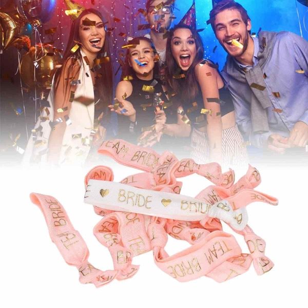 JGA-armband och tatueringsset, möhippa, 1 brud och 11 team brud-set, för möhippor för kvinnor, elegant och högkvalitativt