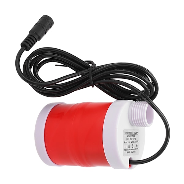 Neddyknings Pumpe 6m Udløft DC Børsteløs Motor 12V 20W 700L/h Lav Støj til Hjemmet
