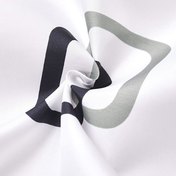 Duschdraperi 180 x 180 cm Polyester Duschdraperier Mögelresistent