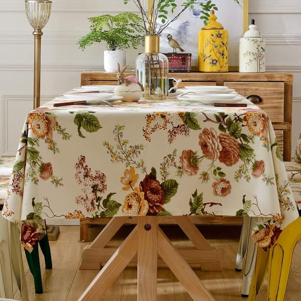 Mote Design Blomstertrykk Bordduk Middagsduk Piknik