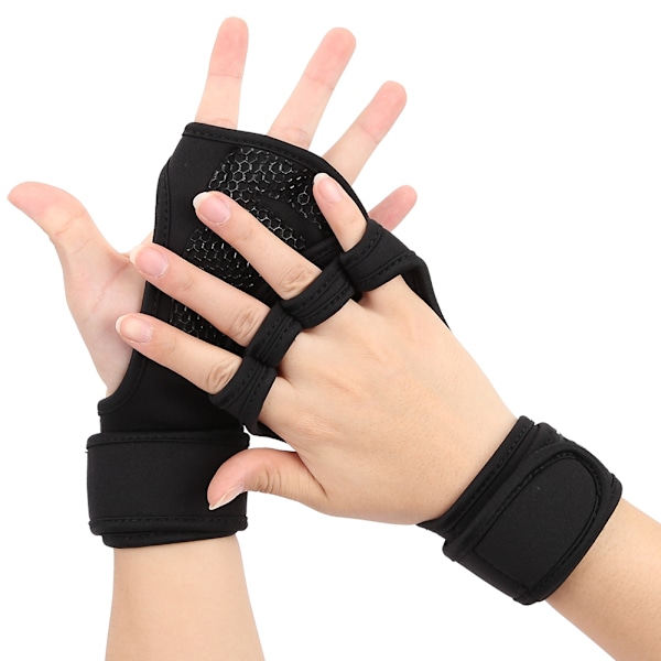 Tyngdlyftningshandskar Gym Träning Fitness Cykling Handledsstöd Träningspass Sport (XL)
