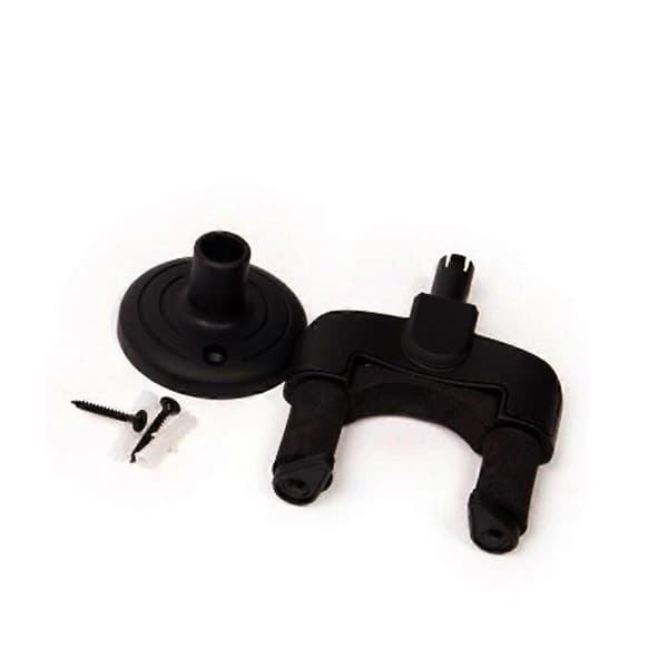 Guitar Vægbeslag Holder Krog til Elguitar / Akustisk Guitar / Mandolin / Ukulele (Sort)