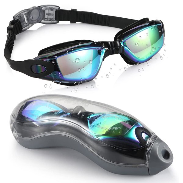 Swim Goggles for Adults, Swimming Goggles No Leaking Full