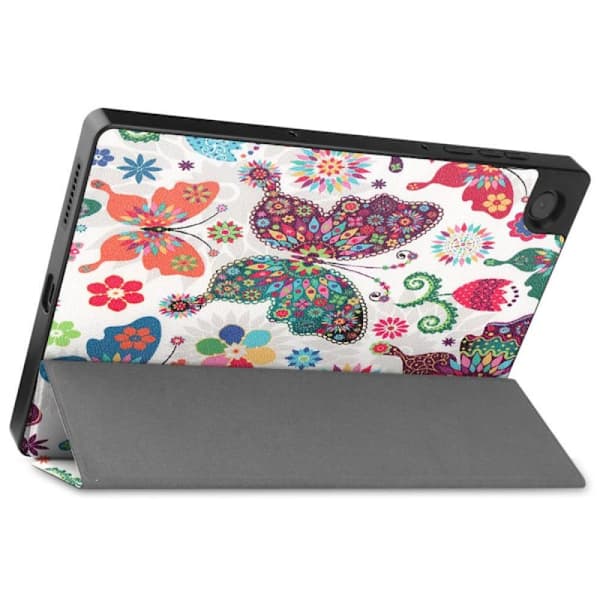 Tri-fold etui til Lenovo Tab M10 HD Gen 2 - Sommerfugl Multifarvet