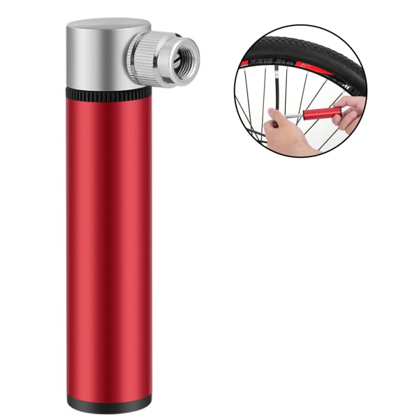 Mini-pyörän pumppu 120 PSI, mukana kiinnityssarja - Kompakti ja kevyt -